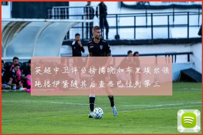 英超中卫评分榜揭晓加布里埃尔领跑格伊紧随其后查洛巴位列第三